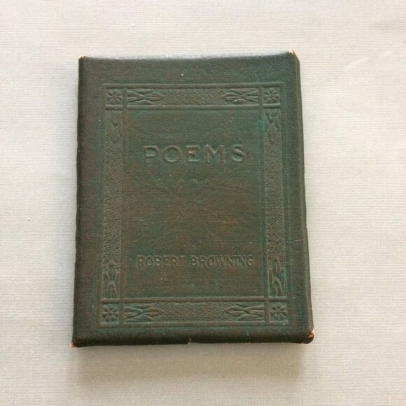 Little Leather Library Antique Robert Browning Poems and Plays Book - Picture 1 of 10